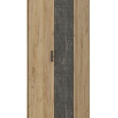 МСП-1 Шкаф 2-х створчатый (Дуб Золотой/Камень темный) | фото 3