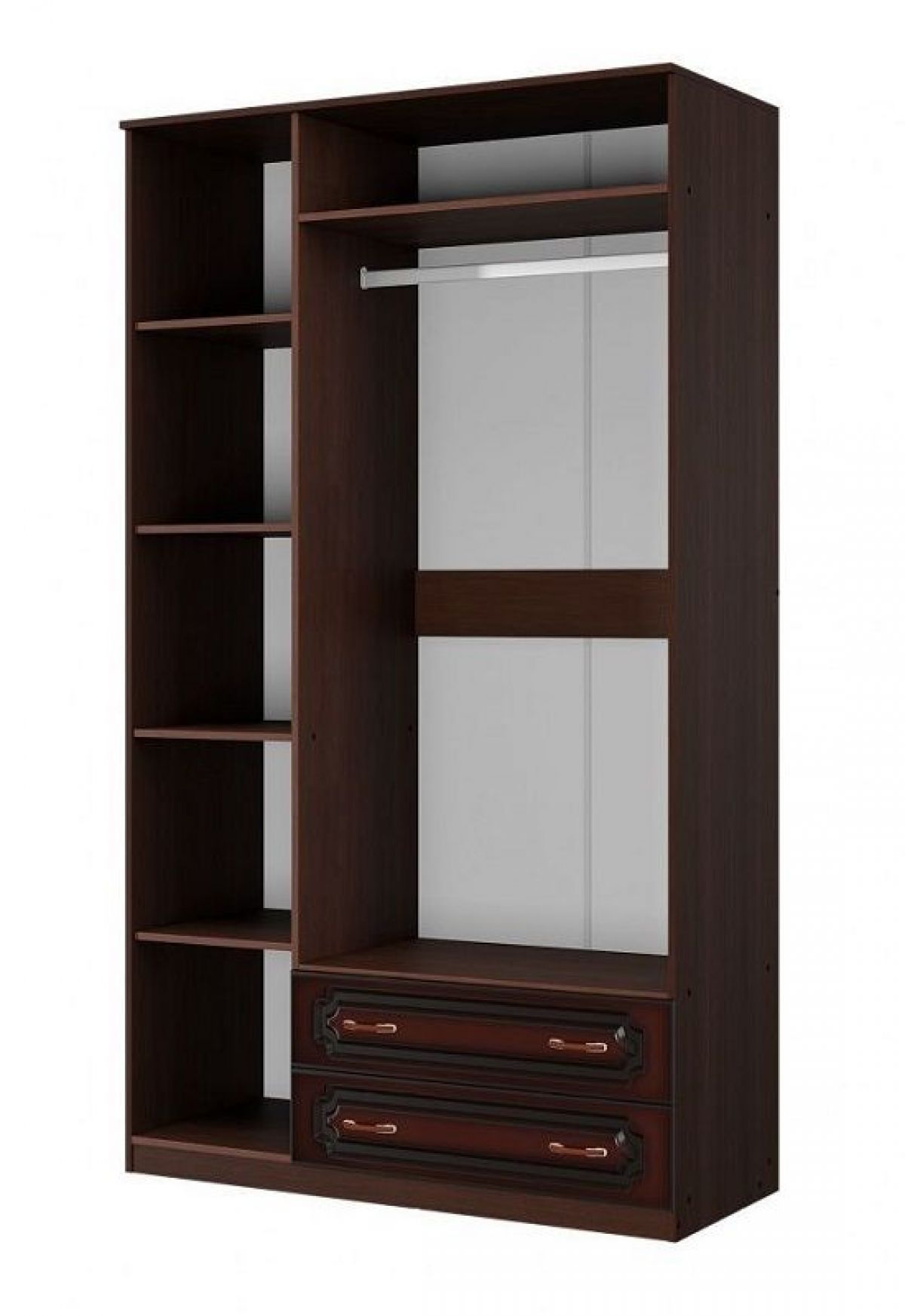 ЛАК (ОРЕХ) Спальный гарнитур (модульный) | фото 9