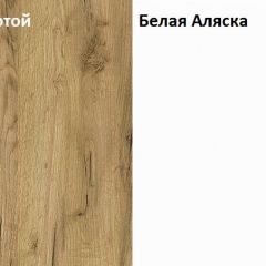 Стол компьютерный 12.73 Комфорт (Дуб Золотой CRAFT, Белая Аляска) | фото 2